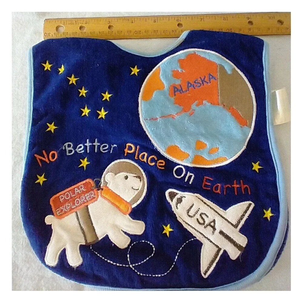 Alaska Baby Souvenir Baby Bib